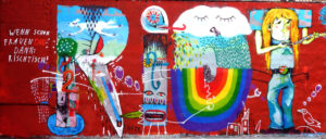 Gemeinschaftsarbeit am Frauentag (Alte Feuerwache XBerg)